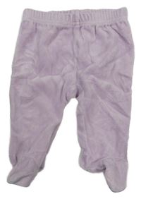 Lila sametové polodupky cocoon