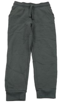 Tmavošedé tepláky Primark