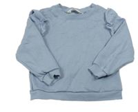 Modrá mikina s volánky H&M