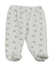 Bílé plyšové polodupky s hvězdami DKNY