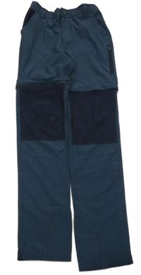 Tmavomodré outdoorové kalhoty s odepínacími nohavicemi Alive