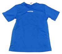 Modré sportovní funkční tričko Kipsta