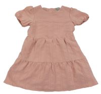 Starorůžové pruhované šaty Primark