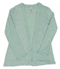 Mintový lehký svetrový cardigan C&A