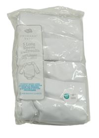 Nové - 5x body s dlouhým rukávem Primark