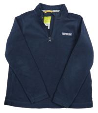 Tmavomodrá fleecová funknčí mikina s logem Regatta