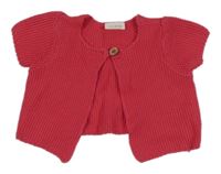 Růžové svetrové bolerko Next