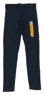 Nové - Tmavomodré legíny Primark