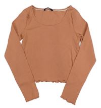 Oranžové crop triko George