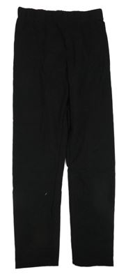 Černé zateplené legíny H&M