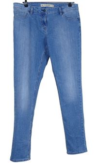 Dámské světlemodré relaxed skinny rifle Next vel. 14L