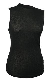 Dámský černý průsvitný top New Look 