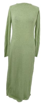 Dámské světlezelené pletené dlouhé šaty PrettyLittle Thing