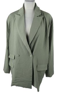 Dámský světlekhaki oversized blejzr 4th Reckless 