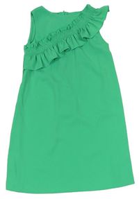 Zelené šaty s volánkem Next