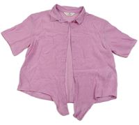 Růžová crop halenka zn. H&M