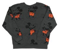 Šedá mikina s Mickey Mousem Disney