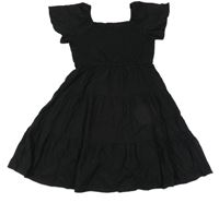 Černé lněné šaty Primark