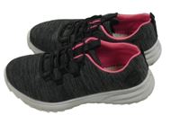 Černo-šedé žíhané botasky Rieker vel.36