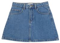 Modrá riflová sukně Mango