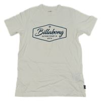 Bílé tričko s logem Billabong