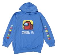 Modrá mikina s kapucí - Among us 