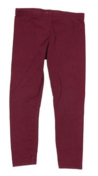 Vínové legíny Primark