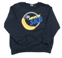 Tmavomodrá mikina s Mimoněm 