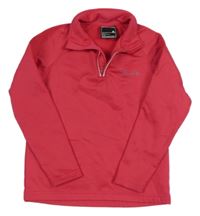 Růžová funkční sportovní mikina s logem Dare2B