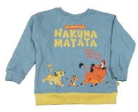 Modrošedá mikina Lví Král George