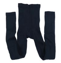 Tmavomodré punčochové legíny Tchibo