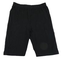 Černé elastické kraťasy Young Idols 