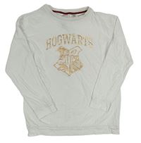 Bílé pyžamové triko se znakem - Harry Potter H&M