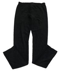 Černé žebrované sametové legíny KOTON KIDS