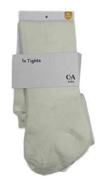 Nové - bílé punčocháče C&A