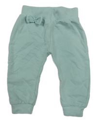 Mentolové tepláky s mašlí Baby bol