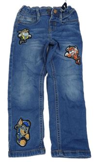 Modré teplákové rifle s PAW PATROL C&A