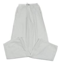 Bílé wide leg rifle ZARA