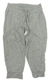 Šedé melírované tepláky H&M