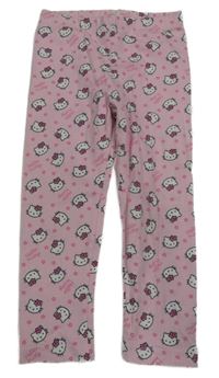Růžové legíny s Hello Kitty