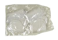 Nové - 2x bílé ponožky s krajkou