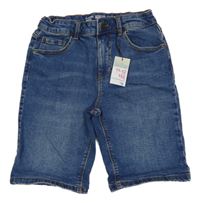 Nové - Modré riflové skinny kraťasy Denim Co.