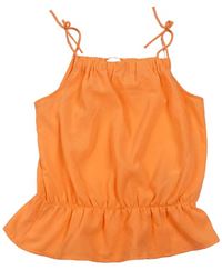 Neonově oranžový top H&M