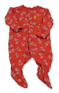 Červený overal s koly Mothercare