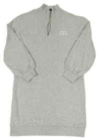 Šedé melírované teplákové šaty River Island