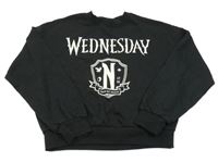 Černá mikina s Wednesday H&M