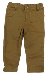 Hnědé skinny rifle F&F