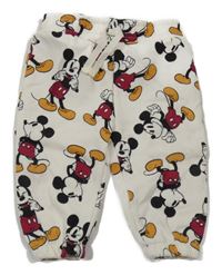 Bílé tepláky s Mickeym Primark