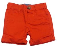 Červené chino kraťasy Primark