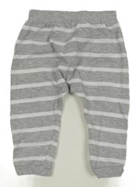 Šedo-bílé pruhované tepláky Impidimpi